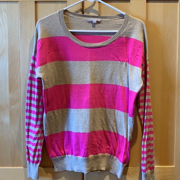 Gap Pink and Tan Sweater S - Picture 2 of 7